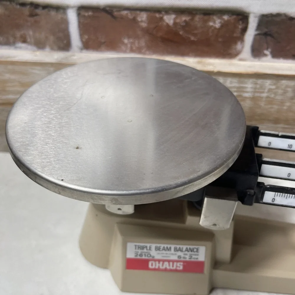 OHAUS TRIPLE BEAM BALANCE 700 / 800 SERIES 2610g 5lb 2oz CAPACITY SCALE